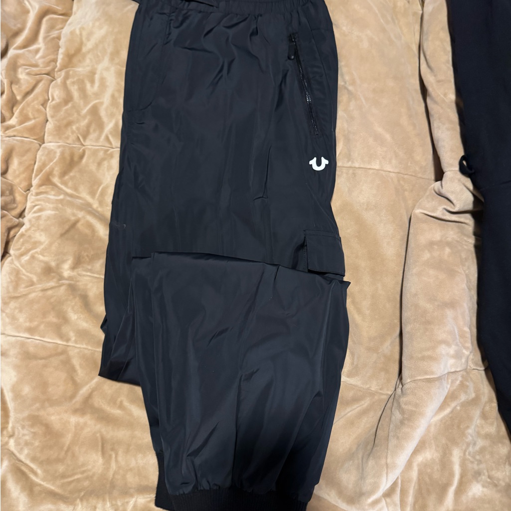 True Religion Charcoal Joggers For Men